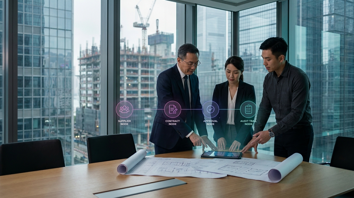 eCPS - Electronic Contract and Procurement System for Enterprise Construction Operations