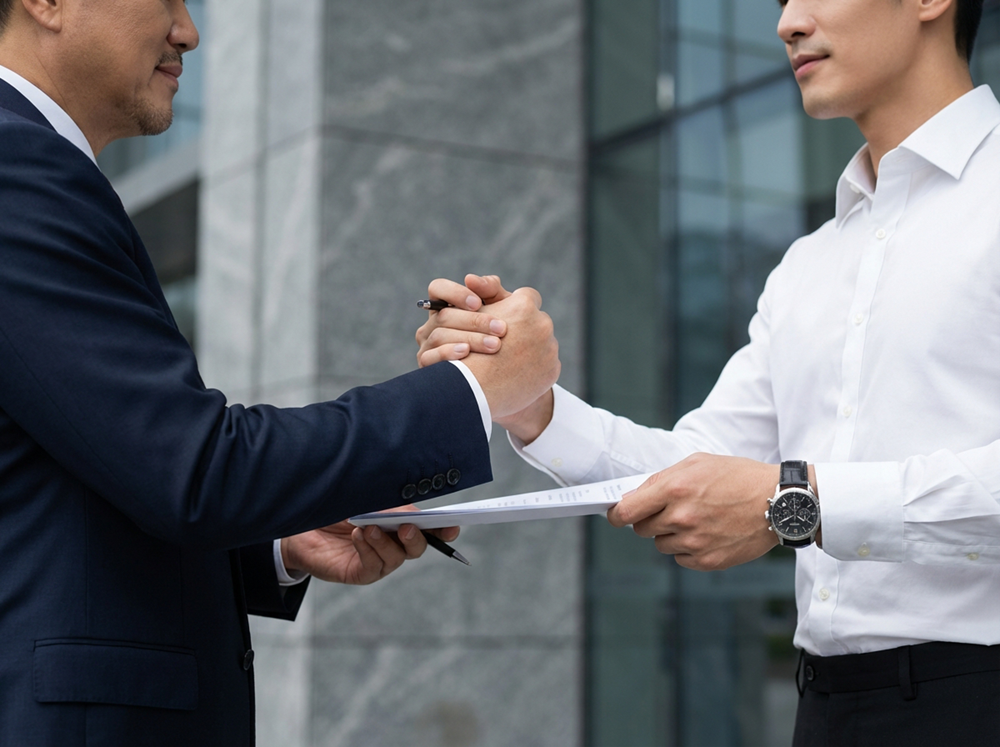 Institutional partners confirming governance collaboration