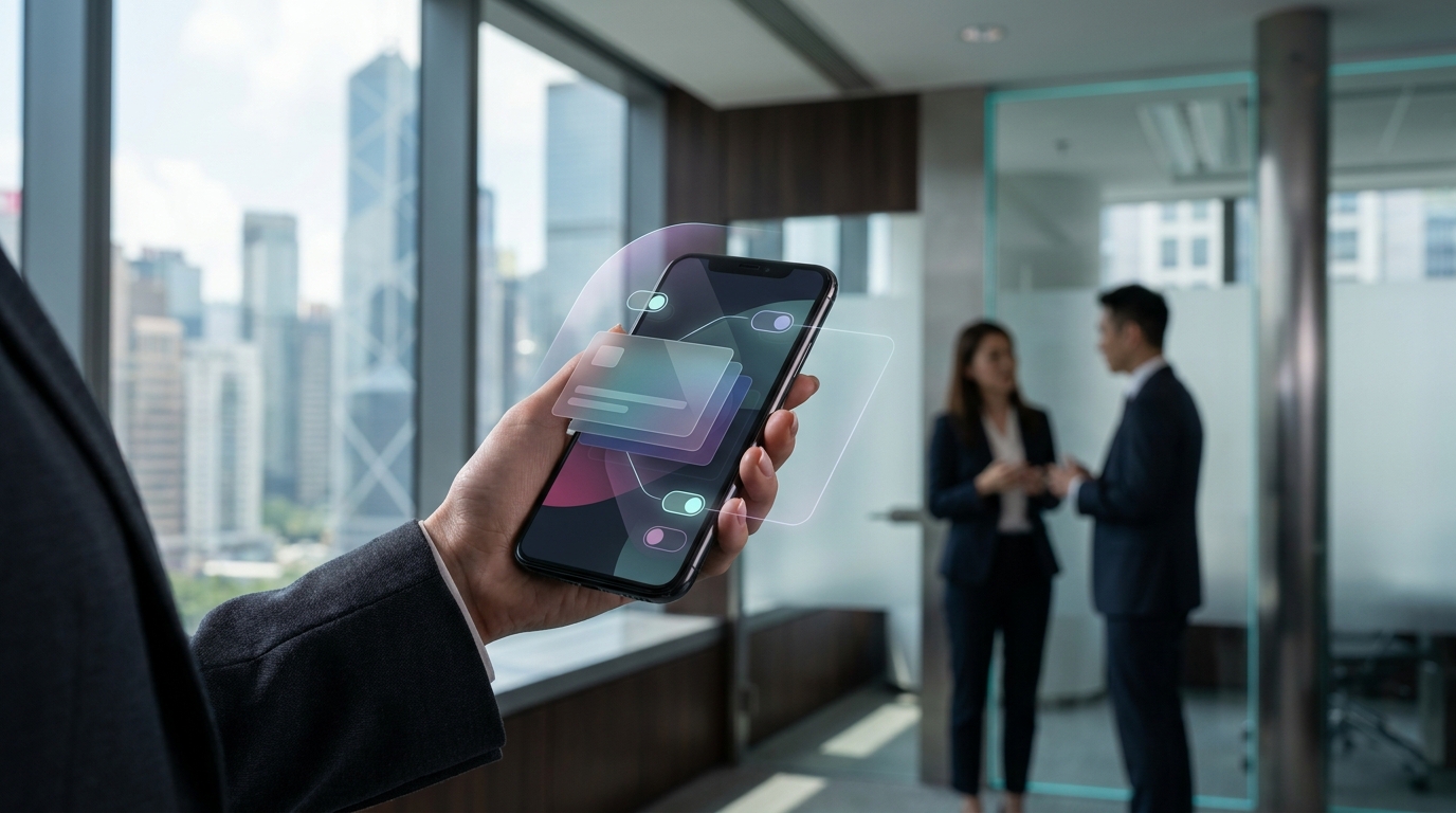Secure digital credential wallet interface used in institutional infrastructure
